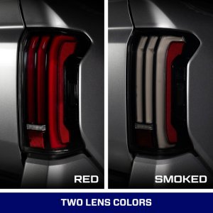 Toyota Tacoma Tail Lights - FORM Lighting - Sequential LED - Red/Smoked - `24-`26